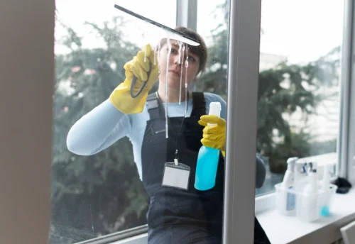 Nettoyage de vitres intérieures et extérieures à Ferrussac